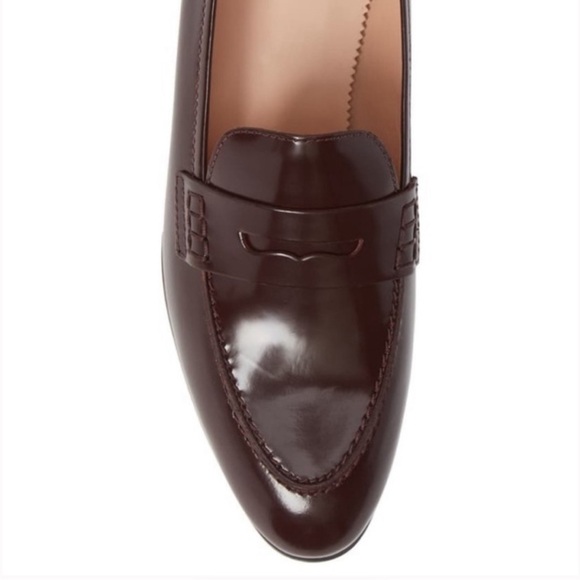 J.Crew Academy penny loafers in Oxblood - Picture 2 of 10